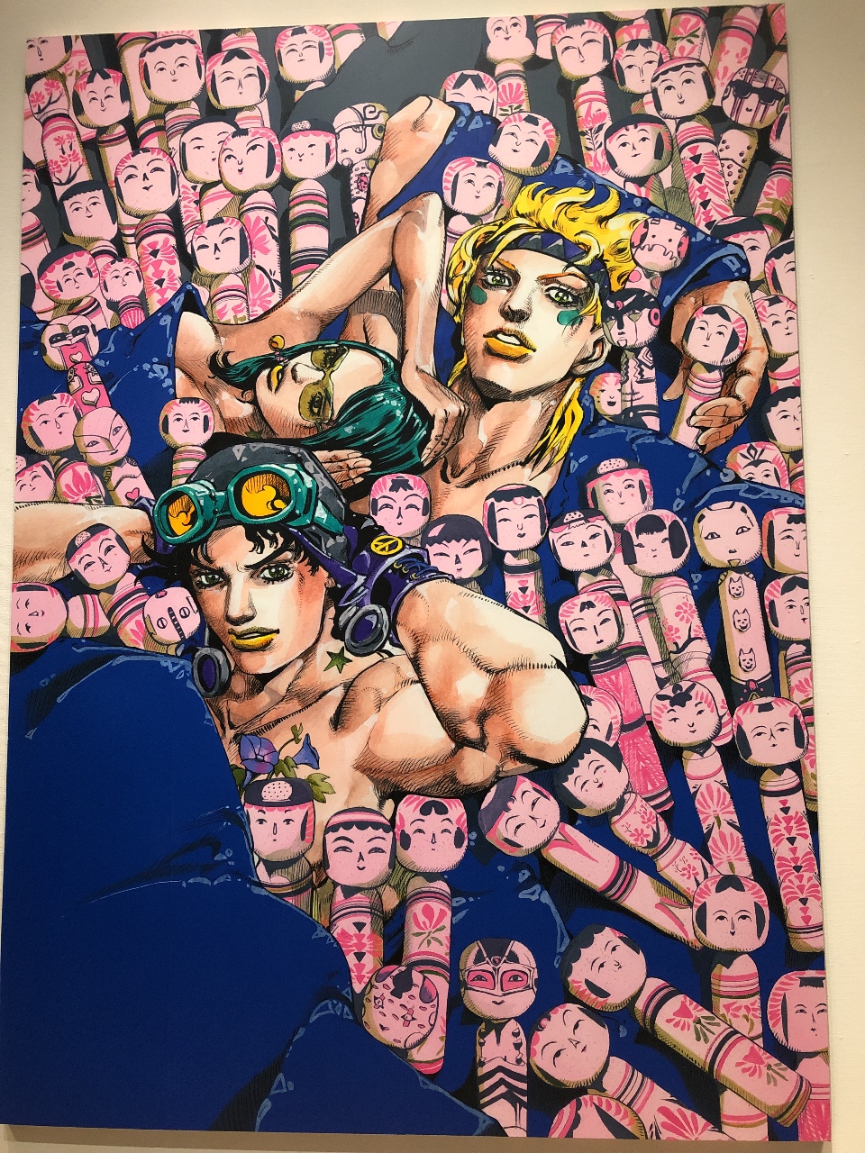ジョジョ展で撮ったフォットスポットを御披露@荒木飛呂彦原画展 JOJO 冒険の波紋 in 東京六本木 国立新美術館