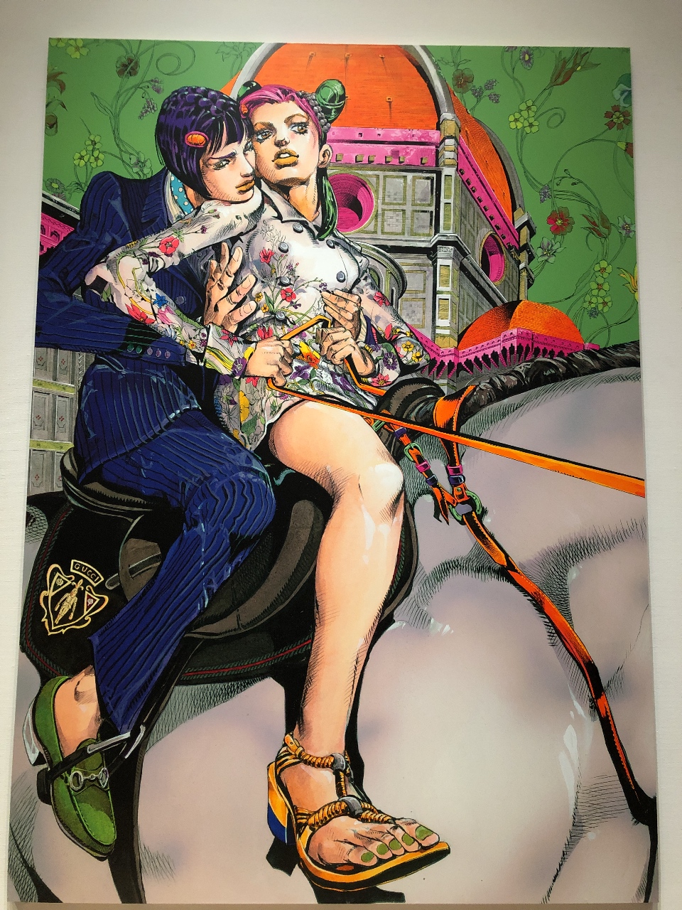 ジョジョ展で撮ったフォットスポットを御披露@荒木飛呂彦原画展 JOJO 冒険の波紋 in 東京六本木 国立新美術館